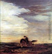 The Scottish Horseman - Gustave Moreau