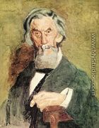 Portrait of William H. MacDowell (unfinished) - Thomas Cowperthwait Eakins