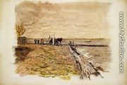 Drawing the Seine - Thomas Cowperthwait Eakins
