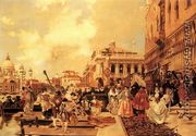 Le carneval a Venise - Francois Flameng
