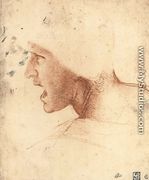 Head of a Warrior (or 'The Red Head') - Leonardo Da Vinci