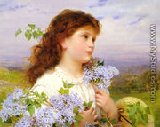 The Time of the Lilacs - Sophie Gengembre Anderson