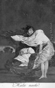 Caprichos - Plate 36: A Bad Night - Francisco De Goya y Lucientes