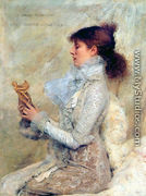 Portrait of Sarah Bernhardt - Jules Bastien-Lepage