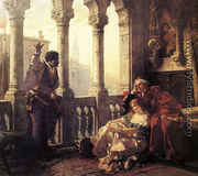 Othello Relating His Adventures to Desdemona - Carl Ludwig Friedrich Becker