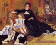 Madame Georges Charpentier and her Children, Georgette and Paul - Pierre Auguste Renoir
