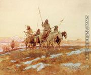 Piegan Hunting Party - Charles Marion Russell