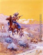 Indian Attack - Charles Marion Russell