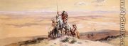 Indians on Plains - Charles Marion Russell