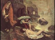 Don Juan Discovered by Haydee - Ford Madox Brown