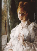 Portrait of a Woman in White - Alfred Stevens
