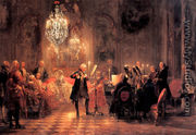 The Flute Concert - Adolph von Menzel