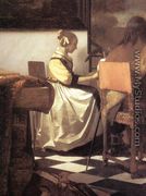 The Concert [detail: 1] - Jan Vermeer Van Delft