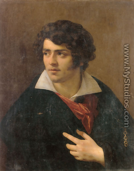 Portrait of a Young Man - Anne-Louis Girodet de Roucy-Triosson