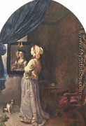 Woman before the mirror - Frans van Mieris