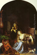 The Death of Lucretia - Frans van Mieris
