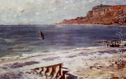 Sailing At Sainte-Adresse - Claude Oscar Monet