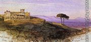 A View in the Roman Compagna - Edward Lear