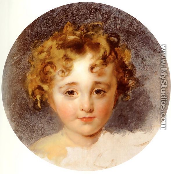 Portrait Of The Hon, George Fane (1819 - 1848), Later Lord Burghersh, When A Boy - Sir Thomas Lawrence