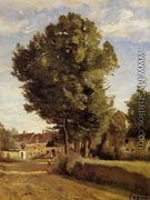 A Village near Beauvais - Jean-Baptiste-Camille Corot