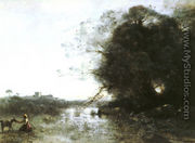 Le Marais Au Grand Arbre Et A La Chevriere - Jean-Baptiste-Camille Corot