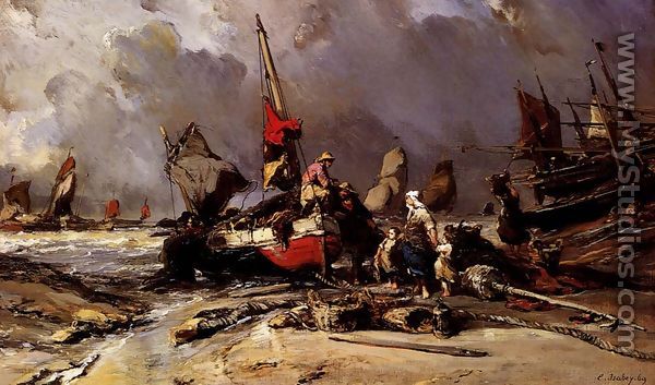 After The Storm - Eugène Isabey