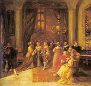 The Cardinal's Reception - Eugène Isabey