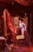 Il Studio Da Pittura (The Painting Studio) - Achille Vianelli
