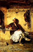 Albanian Sentinel resting (Arnaueti) - Paul Jovanowich