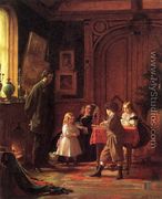Christmas-Time, The Blodgett Family - Eastman Johnson