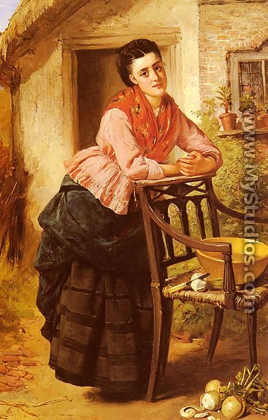 A Rest From Labour - Edward Charles Barnes