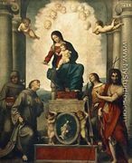 Madonna with St. Francis - Correggio (Antonio Allegri)