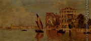 Venetian Canal - Antonio Maria de Reyna