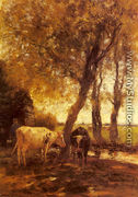 Cattle By A Stream - Willem Maris