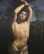 St Sebastian [detail #1] - Giovanni Francesco Guercino (BARBIERI)