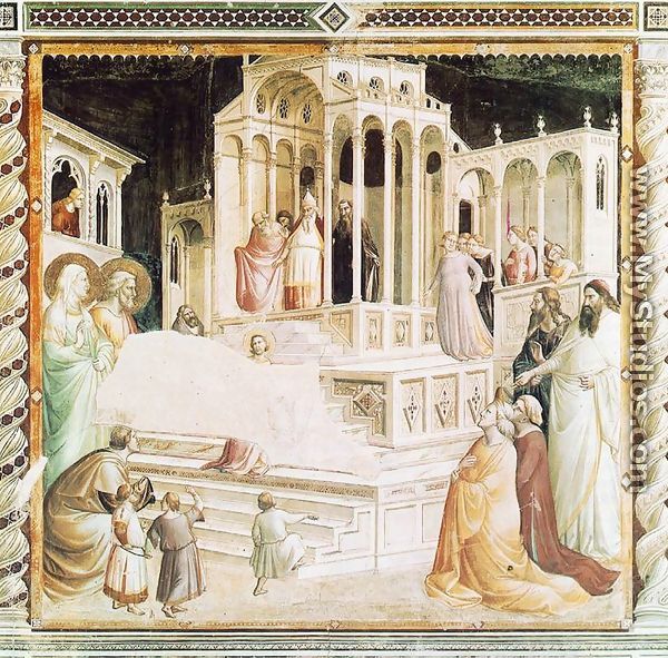 Presentation of Mary in the Temple - Taddeo Gaddi