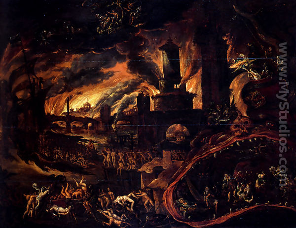 Hell Scene - Jacob Isaacsz