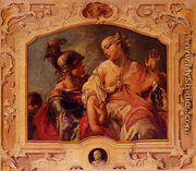 Paris And Helen Of Troy - Jacopo Guarana