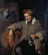 The Old Drinker - Gabriel Metsu