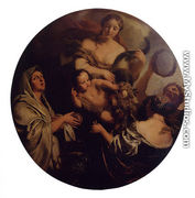 Allegory With An Infant Surrounded By Women, One With A Cornucopia (or The Nurture Of Jupiter) - Gerard de Lairesse