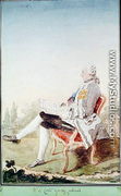Count Michel Oginski, Aide de Camp to the Duke of Orleans, 1759 - Louis (Carrogis) de Carmontelle