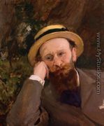 Portrait of Manet - Carolus (Charles Auguste Emile) Duran