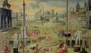The Massacre of the Triumvirate, 1566 - Antoine Caron