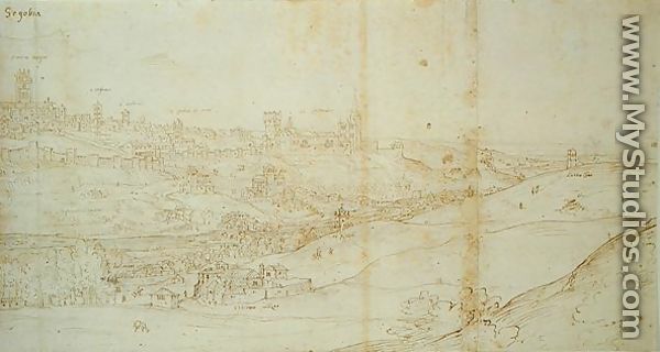 View of Segovia - Francis Bicknell Carpenter