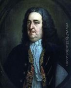 Portrait of Richard 'Beau' Nash (1674-1761) English gamester and social arbiter - Adrien Carpentiers