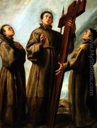 The Franciscan Martyrs in Japan - Juan Carreno De Miranda
