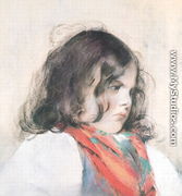Head of a Child - Mary Cassatt