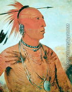 Brave Chief, 1832 - George Catlin