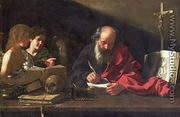 St. Jerome in his Study - Bartolomeo Cavarozzi