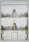View of a kiosk, from 'Atlas du Comte du Nord', 1784 - Chambe